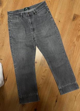 Джинси чоловічі сірі широкі regular jeans denim man, розмір l (w34 l30).