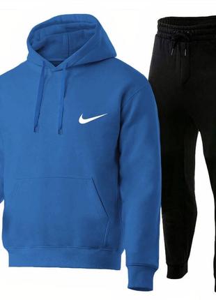 Мужской спортивный костюм на флисе nike