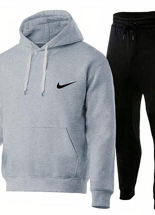 Мужской спортивный костюм на флисе nike
