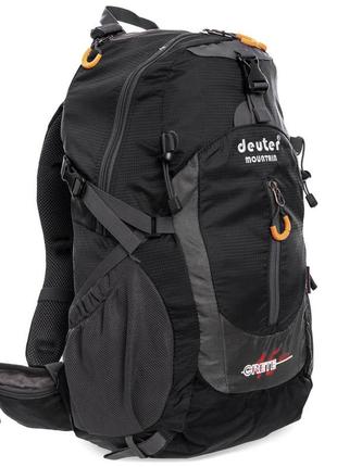 Рюкзак спортивный с чехлом v-45л deuter 8810-2 черный