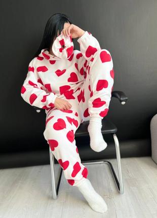 Теплый костюм тройка с резинкой😍