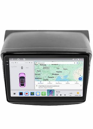 Магнитола lesko для mitsubishi pajero sport ii рестайлинг 2013-2016г 9" 4/64 qled carplay 4g wi-fi 360 prime