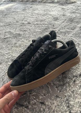 Черные кеды puma 😍