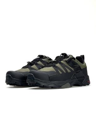 Мужские кроссовки salomon x ultra 4 khaki black4 фото