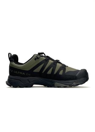 Мужские кроссовки salomon x ultra 4 khaki black7 фото
