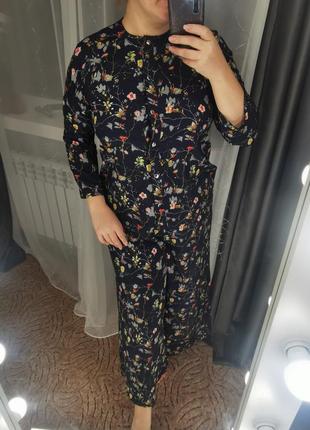 Костюм в цветок летний