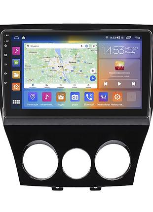 Штатна магнітола lesko для mazda rx-8 i рестайлінг 2008-2012 ips 9" 4/64gb carplay 4g wi-fi gps prime