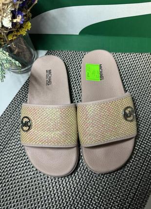 Оригинальные шлепанцы michael kors