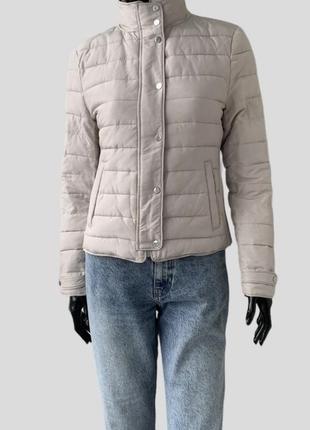Zara куртка женская пуфер стеганный