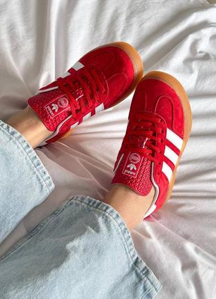 Кроссовки adidas neo advantage velcro sneakers black shoes gum