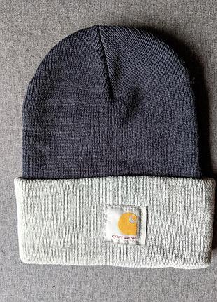 Оригинальная брендовая зимняя мужская шапка carhartt vip выполнена в сша