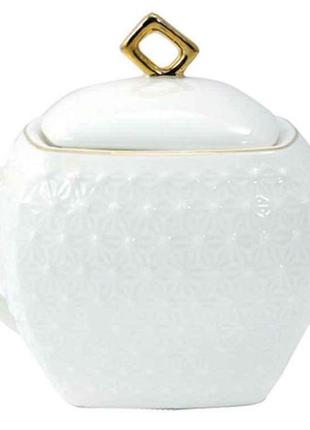 Цукорниця фарф. 500мл снігова королева 932511-а тм interos