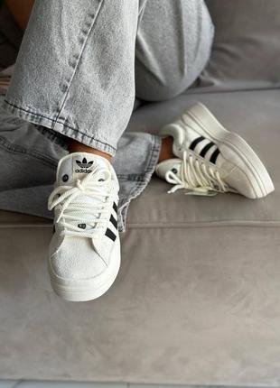 Кроссовки adidas campus bad bunny sale cream black