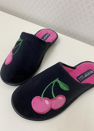 Жіночі тапочки велюрові белста,розмір у розмір