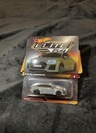 Hot wheels elite audi rs 7 sportback