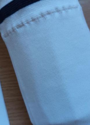 Стильные носки viven итальялия белые с черными полосками4 фото