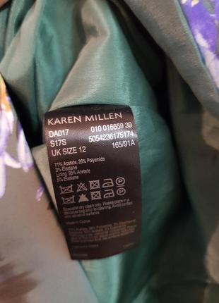 Сукня karen millen, ацетатний шовк10 фото