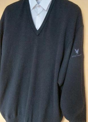 Черный свитер,джемпер, шерсть 9