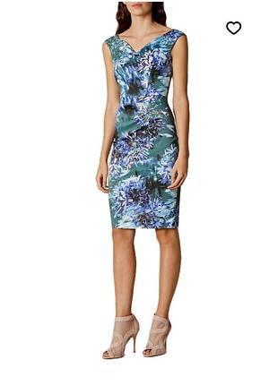 Сукня karen millen, ацетатний шовк2 фото