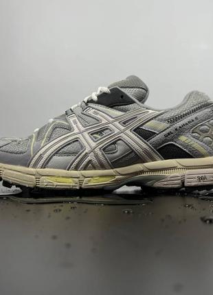 Asics gel-kahana 8 light grey winter (gore-tex) хутро до -21*
