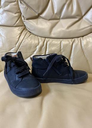 Дитячі шкіряні черевики clarks