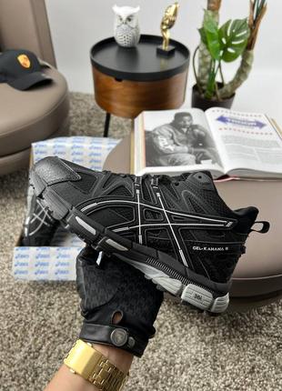 Зимние мужские высокие кроссовки asics gel-kahana 8 🆕 зимние асикс с мехом