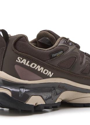 Мужские термо кроссовки salomon xa pro street thinsulateunx green8 фото