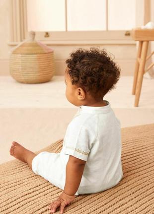 Ромпер вышивка вышиванка next baby одежда на крестины