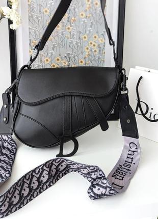 Сумочка в стилі dior сідло - в еко шкірі та текстилі.