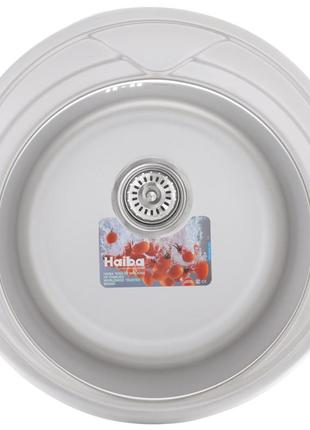 Мойка кухонная haiba 510 (satin) (hb0654)