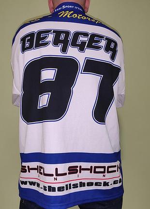 Спорт фірмова хокейна футболка s.c albatros berger.швейцарія .хл