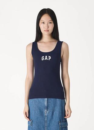 Женская майка в рубчик gap