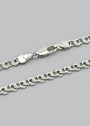 Ланцюжок  fallon jewelry родій довжина 50 см. ширина 3 мм.
