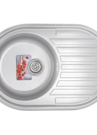 Мойка кухонная haiba 77x50 (decor) (hb0655)
