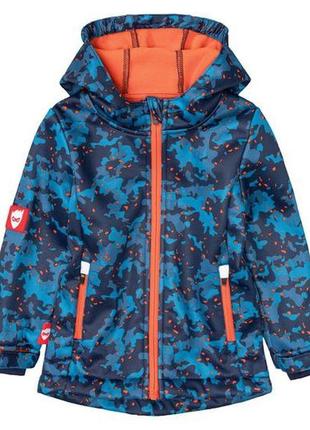 Куртка softshell (софтшел) водовідштовхувальна та вітрозахисна для хлопчика lupilu