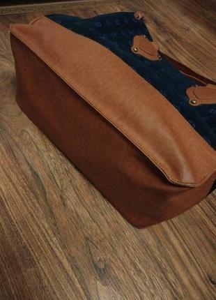 Сумка шоппер 🔥 замш