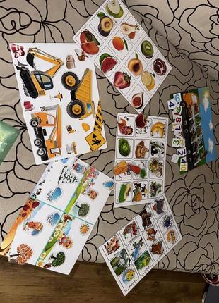 Липучки развивающие картинки