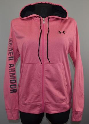 Утеплённая толстовка худи under armour coldgear (l) оригинал. в идеале