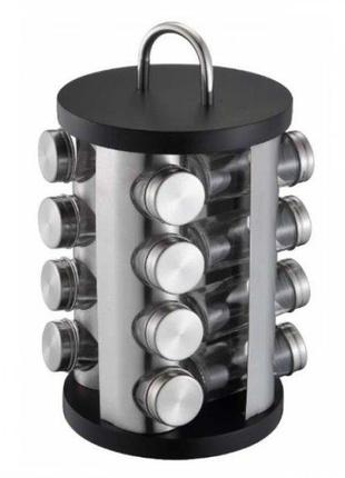 Набор для специй из нержавеющей стали 17 предметов edenberg eb-4027