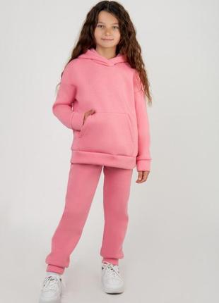 Теплий спортивний костюм для дівчинки 128 134 140 152