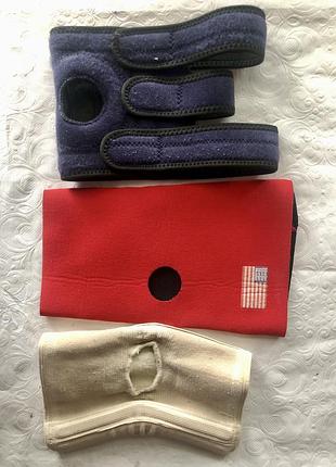 Наколінник спортивний компресійний ортопедичний бандаж