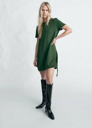Фактурное платье