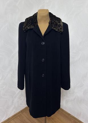 Полупальто с шерстью и кашемиром