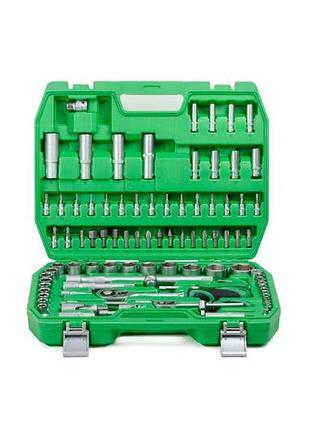 Набор инструмента intertool - 1/4", 1/2" 94 ед. semipro et-6094sp 2