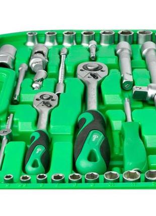 Набор инструмента intertool - 1/4", 1/2" 94 ед. semipro et-6094sp 7