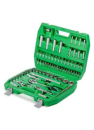 Набор инструмента intertool - 1/4", 1/2" 94 ед. semipro et-6094sp