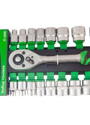Набор инструмента intertool - 20 ед. x 3/8" semipro