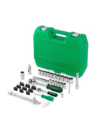 Набор инструмента intertool - 1/4", 1/2" 72 ед. semipro et-6072sp 3