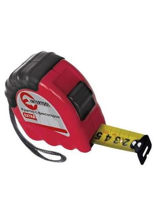 Рулетка intertool - 5 м х 19 мм extra 2