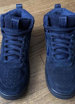 Nike зимние кроссовки, хайтопы р.36(23 см)